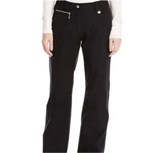 NILS Sportswear Melissa Ski Pants Black High Rise Snow Insulated Waterproof EUC